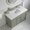 James Martin Vanities Brittany 48in Single Vanity, Urban Gray w/ 3 CM White Zeus Quartz Top 650-V48-UGR-3WZ - alternate 2